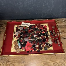 VINTAGE JOB LOT OF BUTTONS ALL