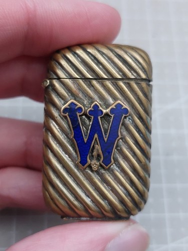 Antique brass monogrammed - antique,
