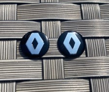 2x 14mm Renault Remote Key Fob