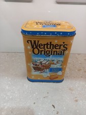Vintage Collectable - Werther's Original Chewy Toffees  - Empty Tin