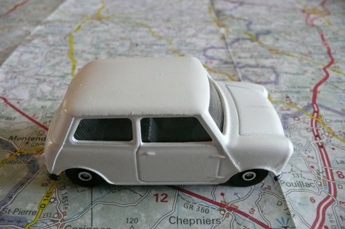 Austin mini antique - mini, corgi