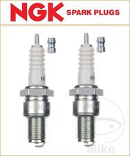 Suzuki GT 250 E X7 1980-1981 Pack of 2 NGK Spark Plugs [B9ES]