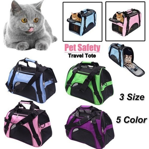 Cat carrier bag soft fabric - carrier,