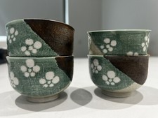 Japanese set of 4 teacups