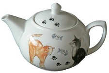 One cup teapot        Cat design, holds just 1 cup of tea perfect for one person