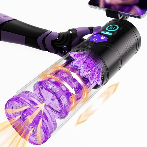 Electric masturbator with - electric,