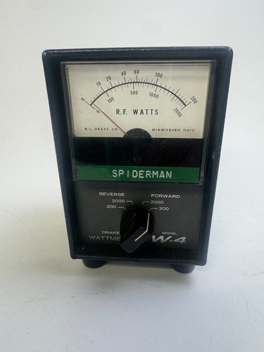 Drake rf wattmeter - drake, w-4