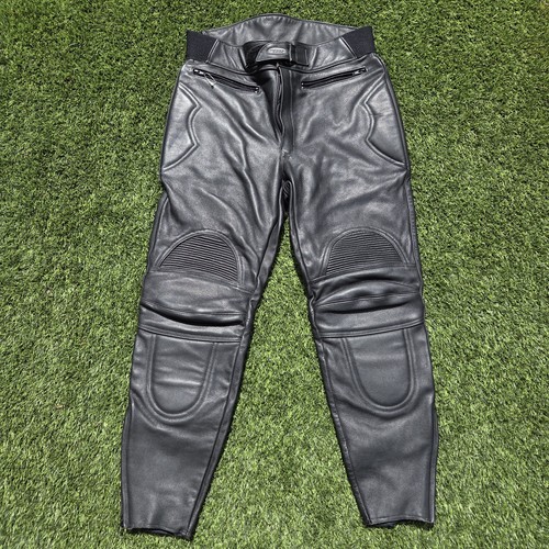 Scott leathers black motorbike - leathers,