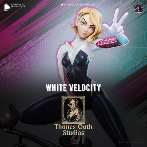 White velocity unpainted - -,