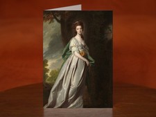 Mrs. Thomas Scott Jackson by George Romney - A5 Art Print Card