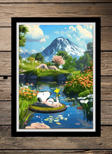 Snoopy and woodstock nature - snoopy,
