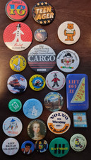 Vintage Tin Pin Badge
