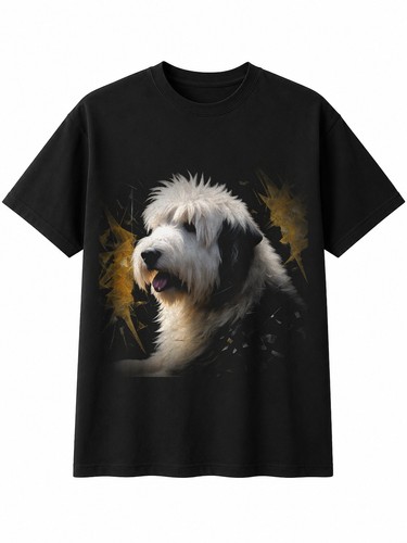 Old english sheepdog - old,