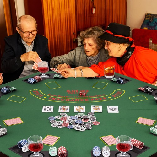 Anti slip blackjack board game - anti-slip,