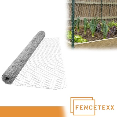 25m galvanised chicken - 1.2m, x