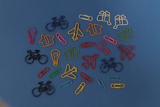 Shaped paper Clips asorted