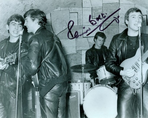 Pete best hand - signed, 10x8