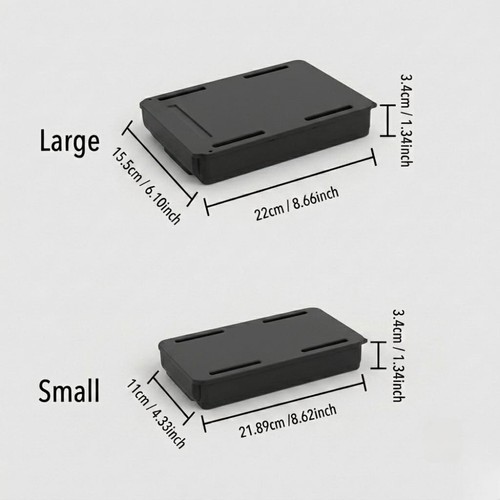 Self adhesive under desk - adhesive,