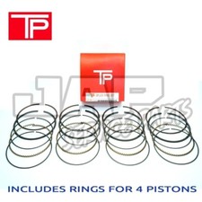 TPR JAPAN OEM PISTON RINGS SET x4 HONDA B20B B20Z 84.5MM