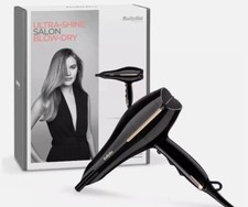 Babyliss 5552U Salon Pro Ionic Hair Dryer with 2200W Power, 2 Speed, and 3 Heat
