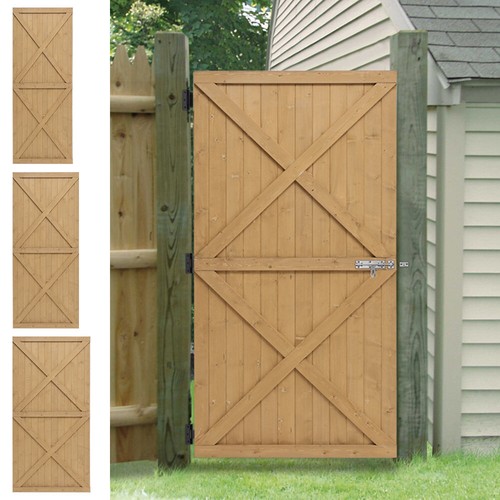 Wooden garden wood gate - gate, &door