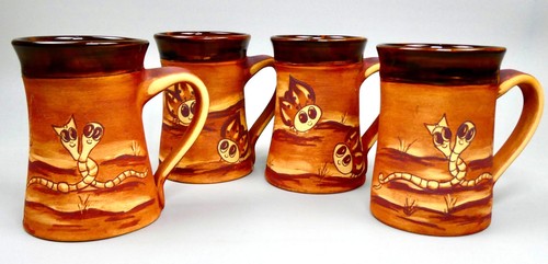 Handcrafted stoneware mug - stoneware,