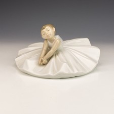 Lladro Porcelain Figure - Dance Class Ballerina Figurine 1283