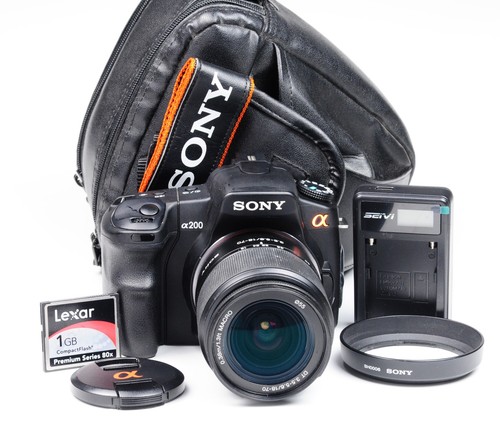 Sony alpha a200 - alpha, 10.2mp