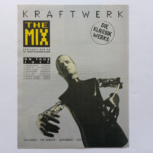 Kraftwerk the mix - the, tour
