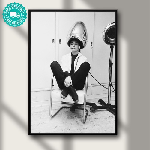 Vintage audrey hepburn smoking - audrey,