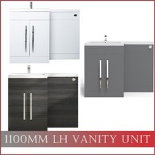 Bathroom LH Sink Basin L-Shape