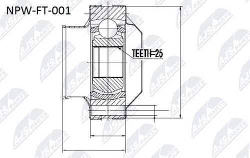 Npw 001 nty joint kit - npw-ft-001,