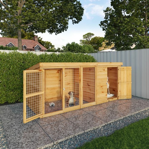 Wooden dog kennel - 10,