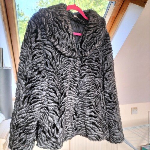 Swing faux fur coat size - swing,