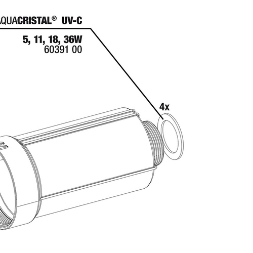 Jbl spare seals hose - uv-c,