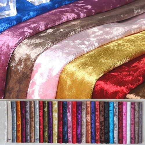 Crushed velvet material - crushed,