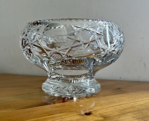 Large heavy lead crystal - heavy,