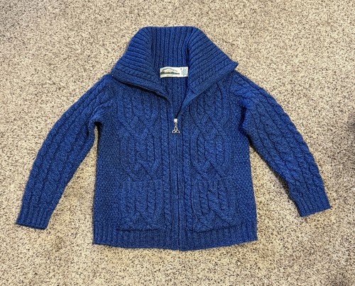 Aran crafts blue medium 100 - medium, 100%