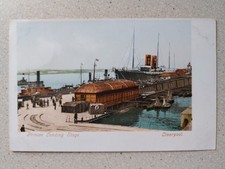 Princes Landing Stage. Liverpool. Sail Steam Ship. Boats. Early 1900's. No. 5015