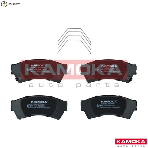 Brake pad set - pad,