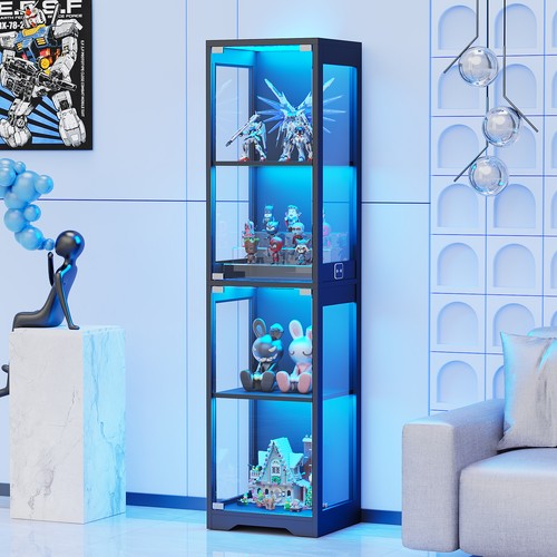 Tier display cabinet with - display,
