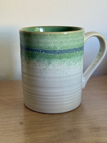 New ribbed reactive - reactive, glaze