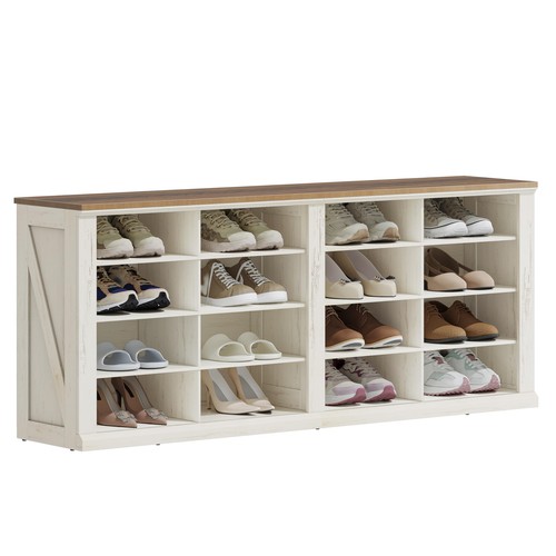 Shoe bench storage rack - bench,