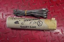 TRIUMPH T20 TIGER CUB BRAKE SIDE FRONT WHEEL SPOKES AND NIPPLES 5