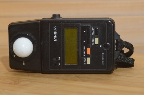 Beautiful minolta meter - minolta, 3