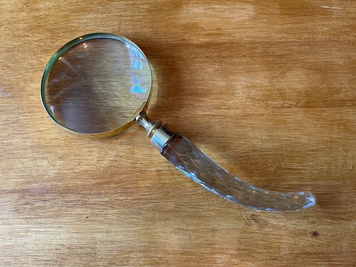Vintage style magnifying cut - vintage,