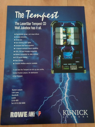 Rowe ami tempest laserstar - ami,