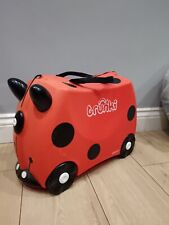 Trunki Harley The Ladybug Ride-on Kids Suitcase - Red *WITHOUT STRAP AND KEY