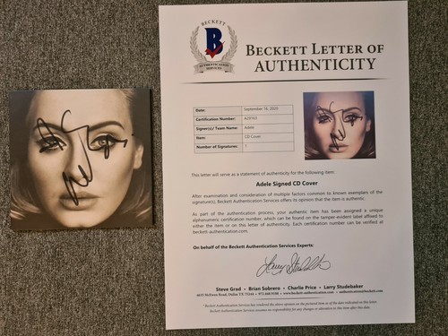 Adele booklet beckett - cd,