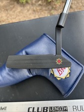 Ben Hogan BHB01 Carbon Tri Sole Milled Putter W Headcover
